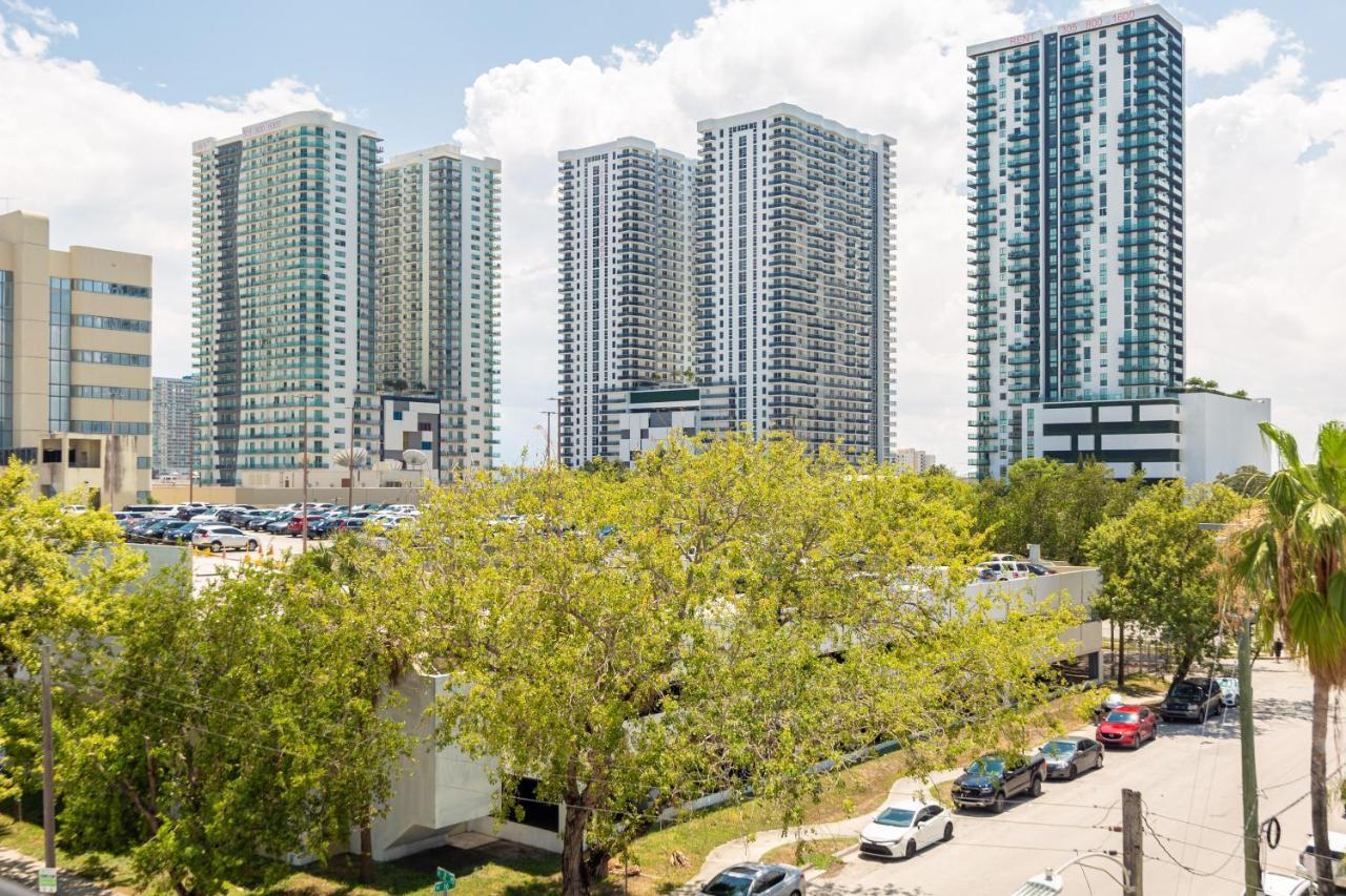 Appartamento Downtown With Balcony - 5 Minutes From Wynwood & Port - Art District Near Beach *